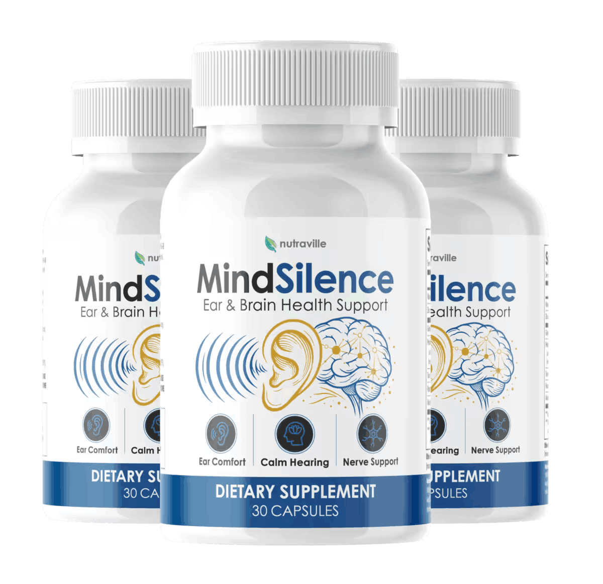 MindSilence™ | Ear Comfort, Calm Hearing & Nerve Support